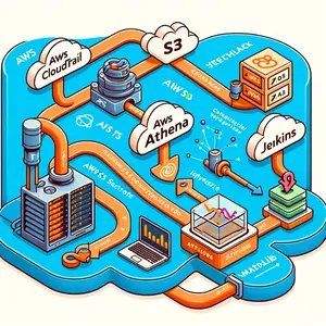 Automation Exploration: My Journey with AWS CloudTrail, S3, Athena, Jenkins, and Python Matplotlib for Data Visualization